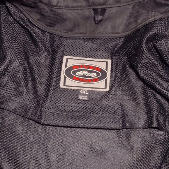 River Road Motorcycle Biker Performance Jacket - Picture 13 of 16